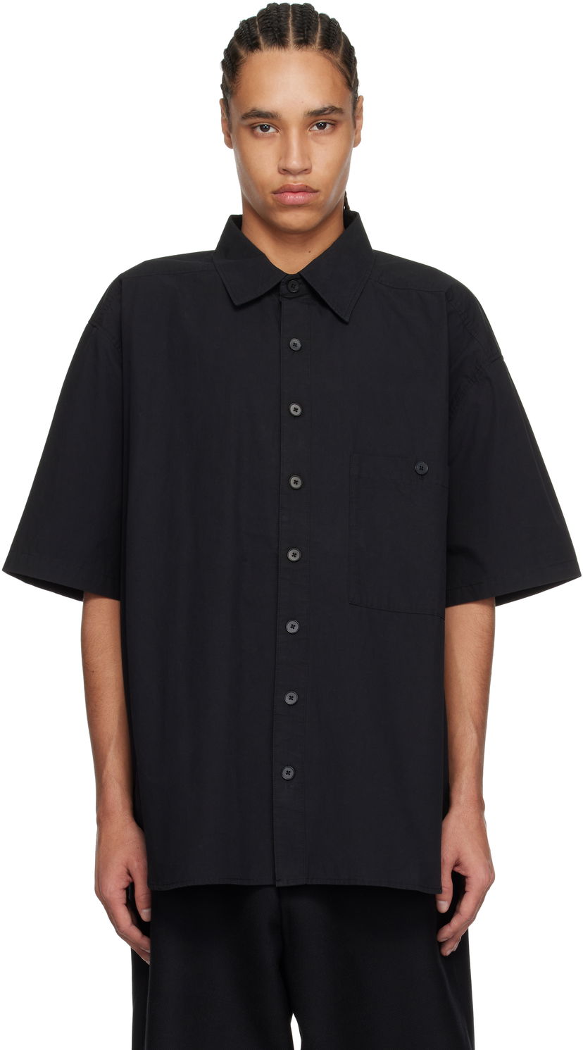 Сорочка Entire Studios Entire Studios Duper Short Sleeve Shirt чорний | ESU-S25-2006-BL