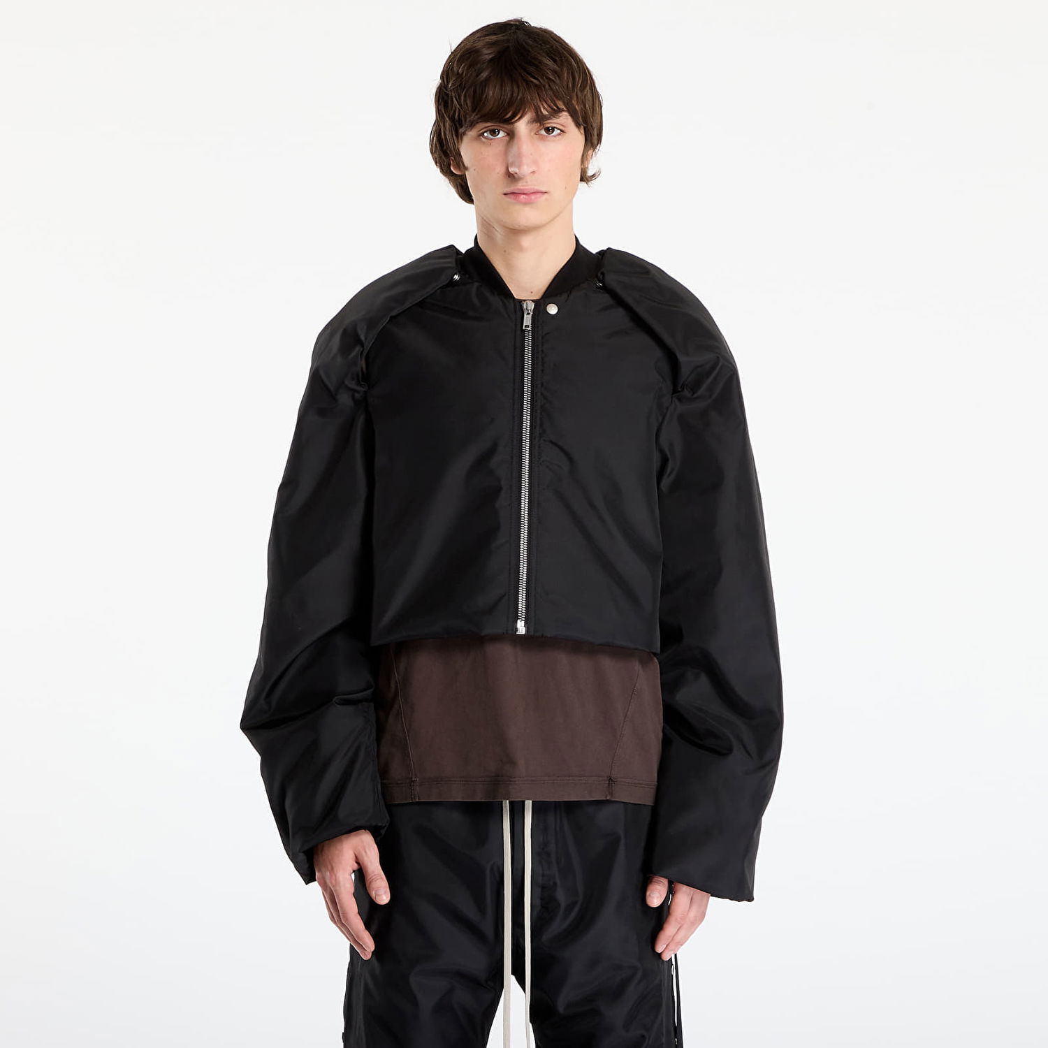 Куртка бомбер Rick Owens Rick Owens DRKSHDW Convertible Jacket чорний | DU02E7777 NCV 09, 0