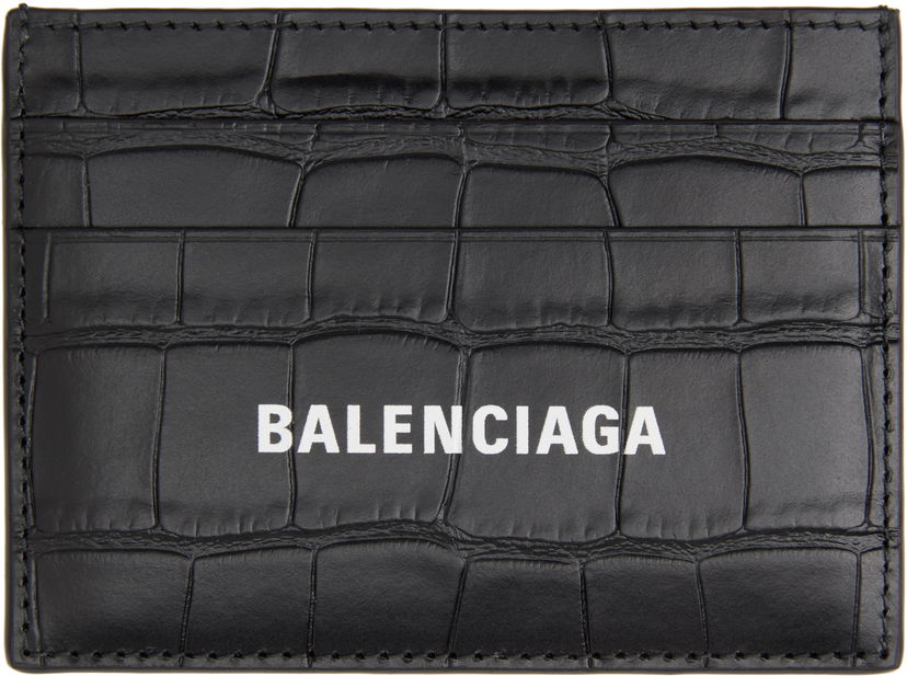 Гаманець Balenciaga Balenciaga Cash Card Holder чорний | 5943091ROP3