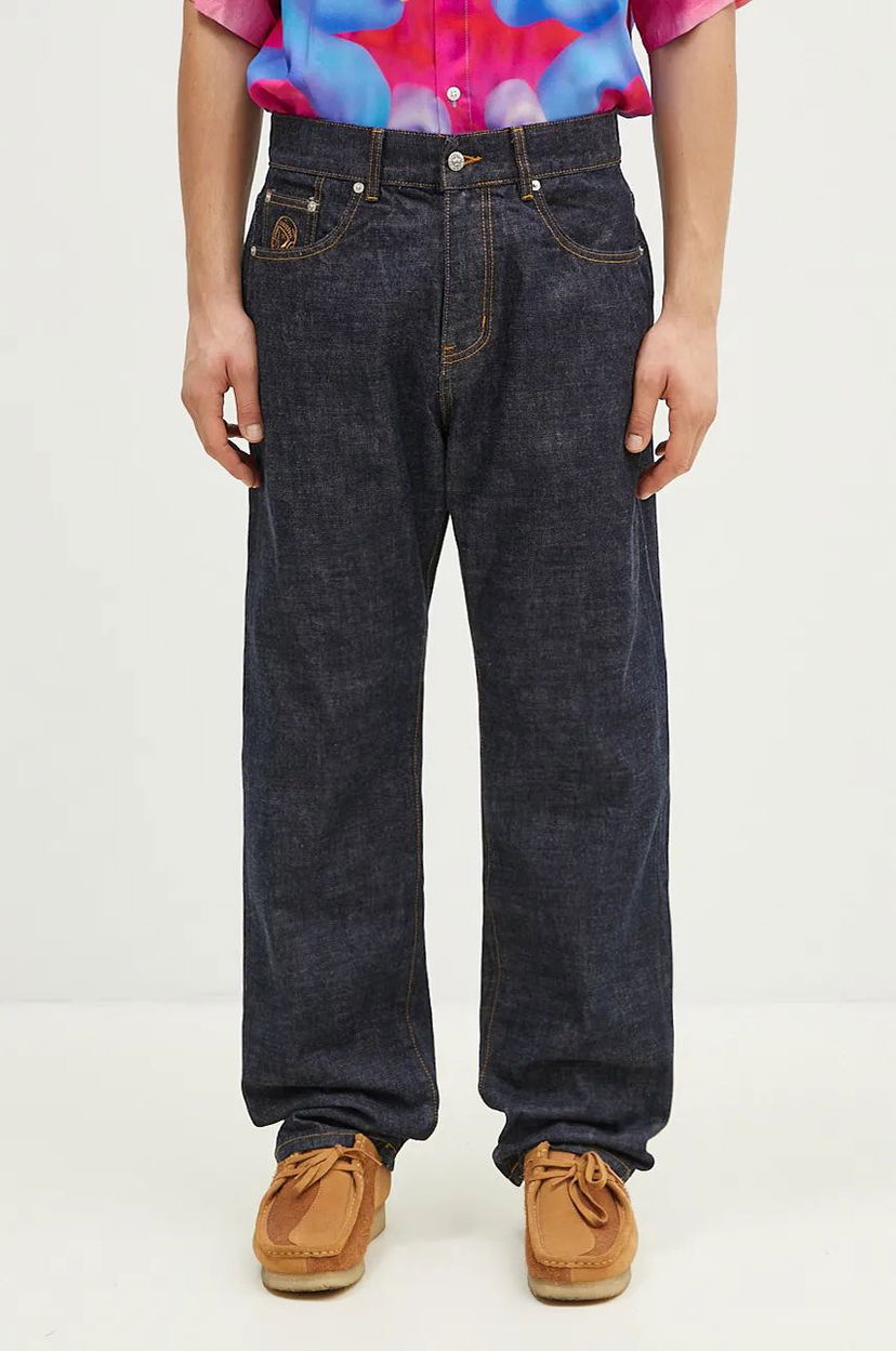 Джинси BILLIONAIRE BOYS CLUB Diamonds & Dollars Selvedge Denim Jeans Синій | B24316