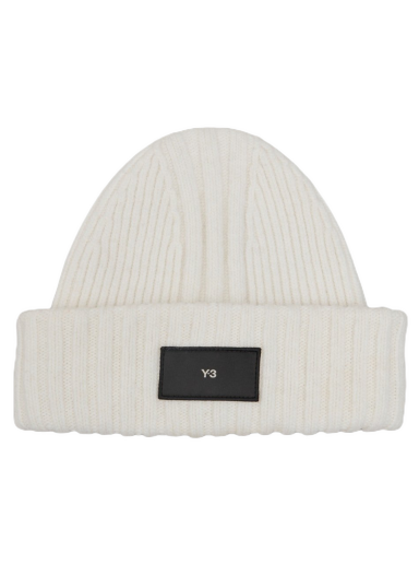 Шапка Y-3 Knitted Beanie білий | IL6964