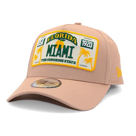 Кепка New Era New Era 9FORTY A-Frame License Plate Adjustable Cap Рожевий | 60595462, 0