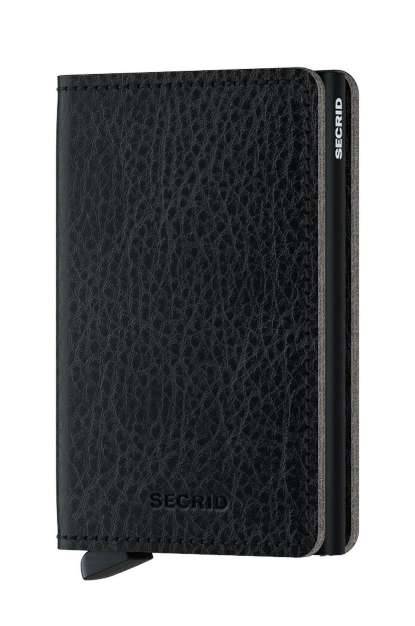 Гаманець Secrid Leather Wallet чорний | SVg.Black.Black