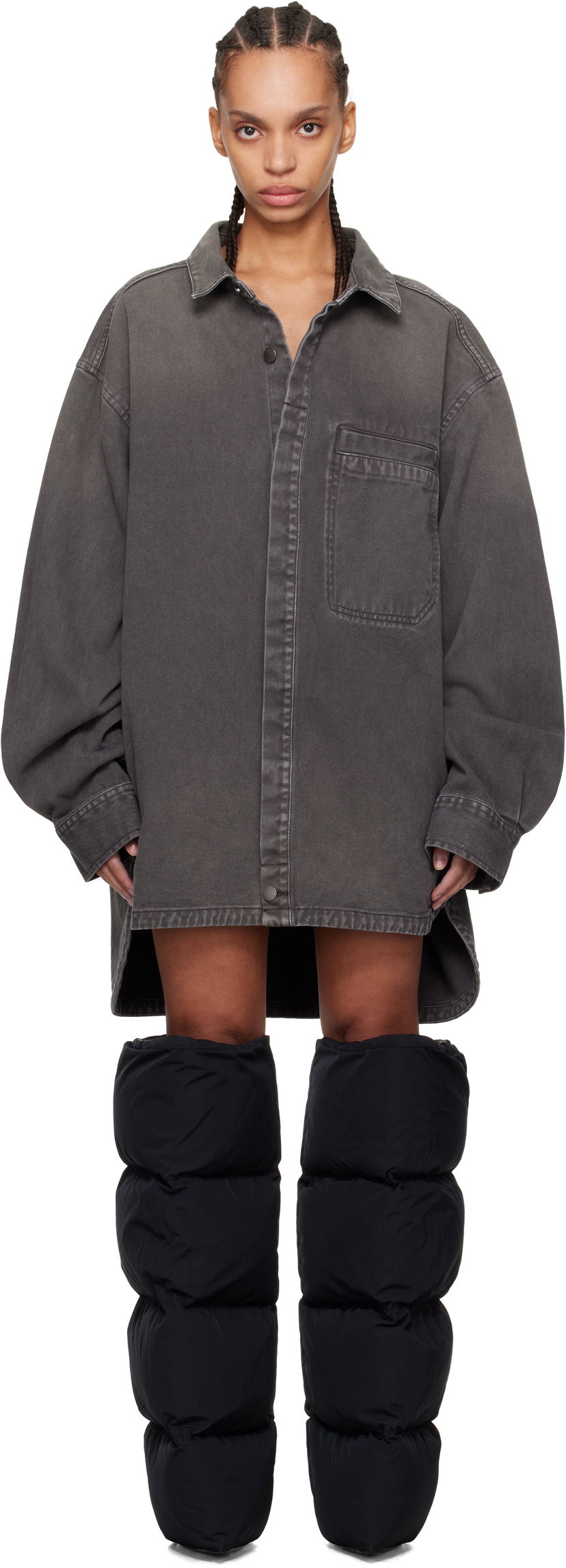 Сорочка Entire Studios Entire Studios Herculean Denim Overshirt Сірий | ES2564SL
