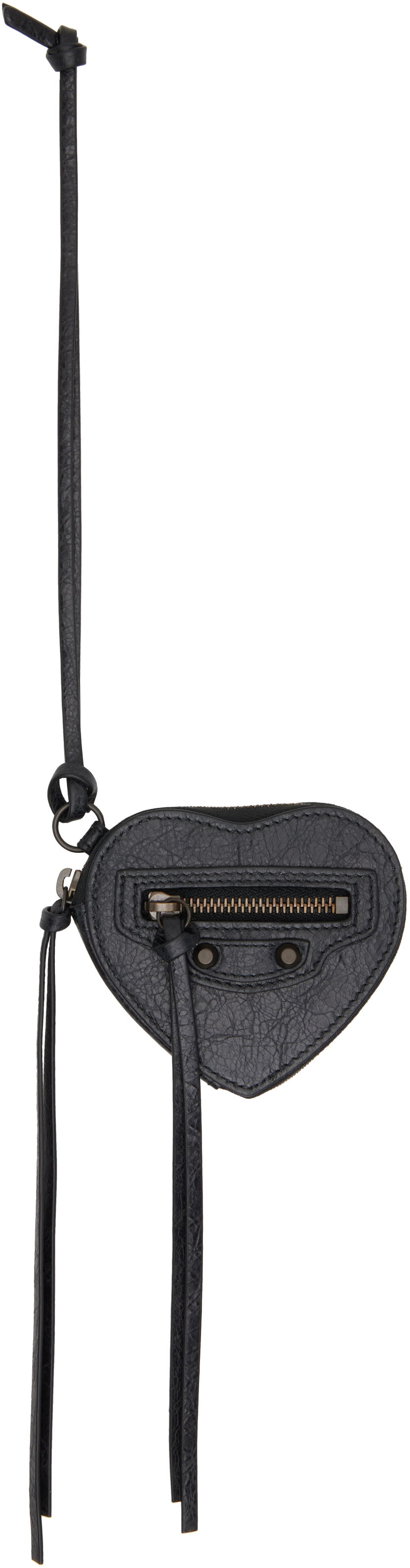 Брелоки Balenciaga Balenciaga 'Le City' Heart Box Bag Charm чорний | 819666 2ABEK