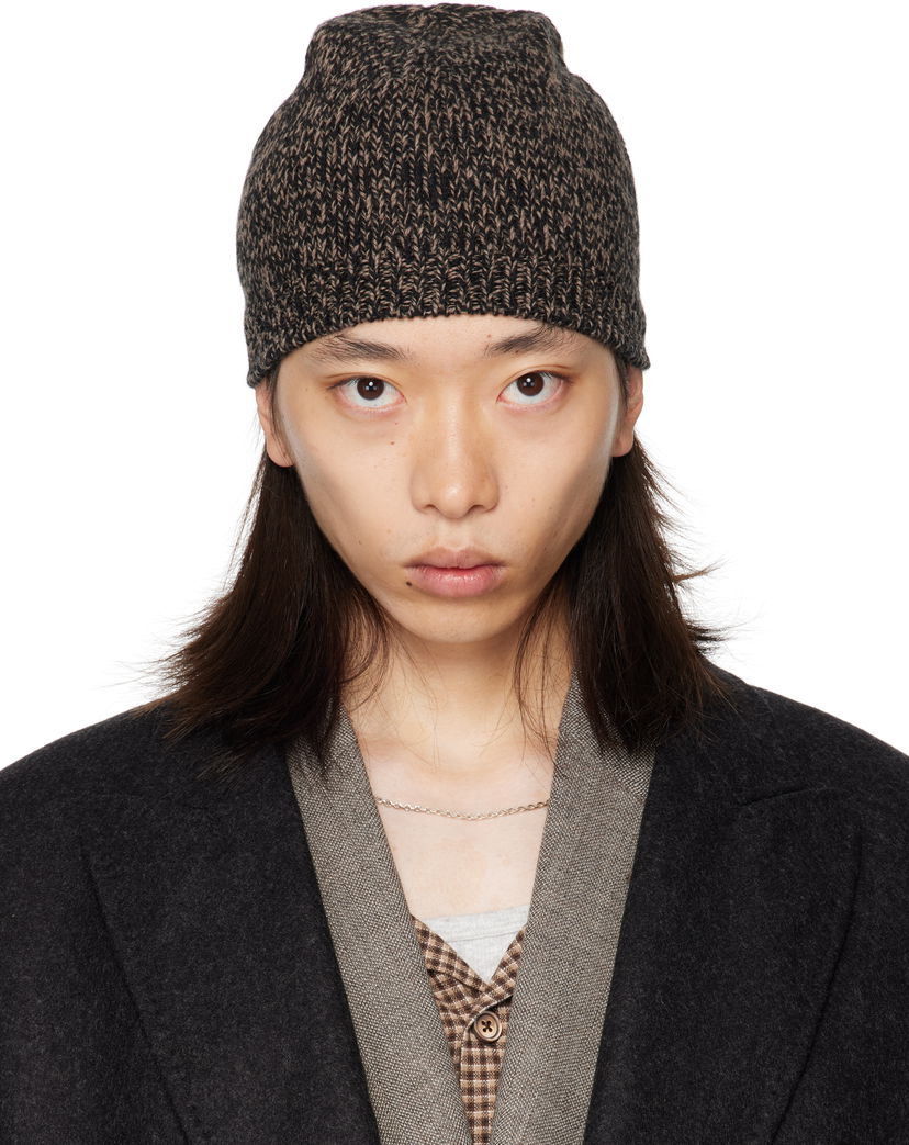 Шапка OUR LEGACY Our Legacy Classic Knit Beanie Коричневий | A4258CBT