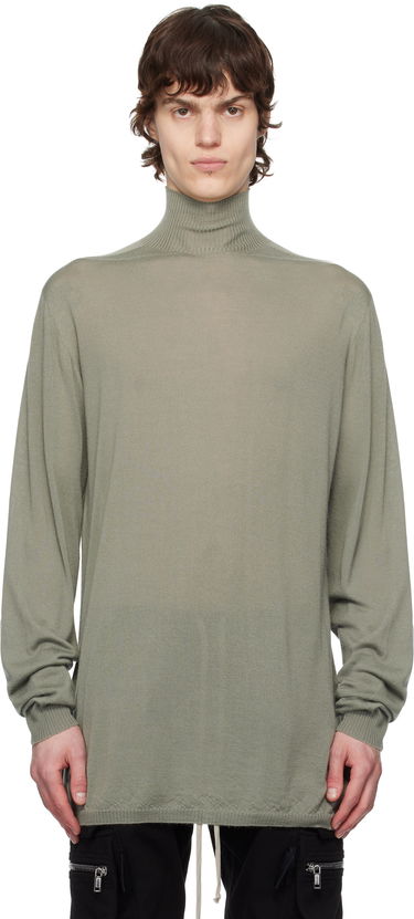 Cветр Rick Owens Rick Owens Hollywood Oversized Turtleneck Зелений | RU01E5626 WS, 0