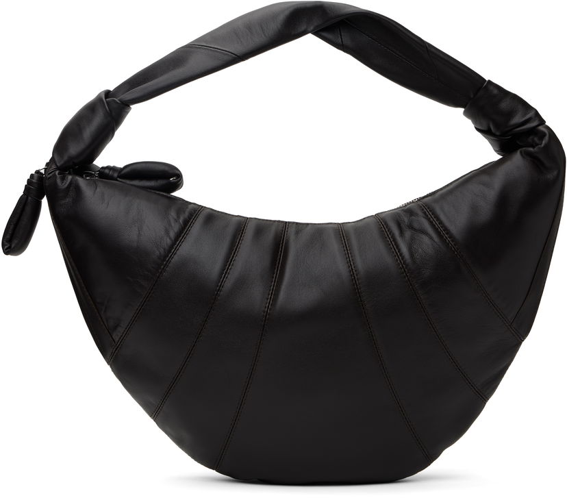 Сумочка LEMAIRE Fortune Croissant Shoulder Bag чорний | BG0071 LL095