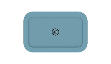 Пляшка для пиття 24Bottles 24 Bottles Snackbox 700 ml Синій | SB_070_1971, 1