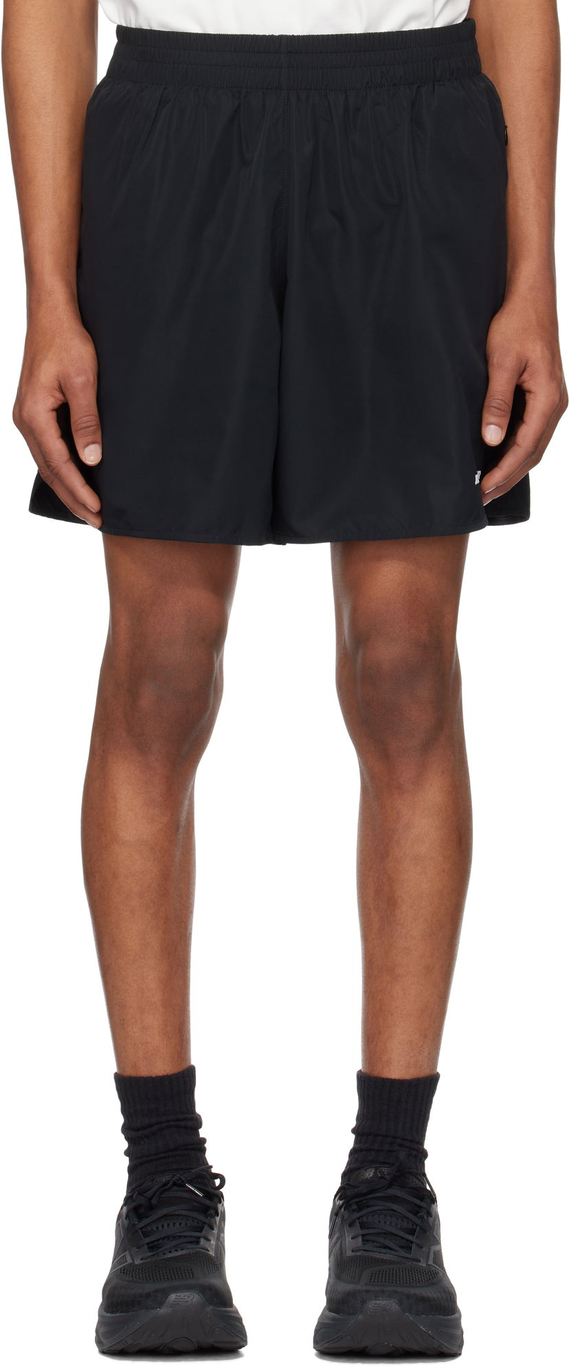 Шорти Jil Sander Jil Sander Bonded Logo Shorts чорний | J47KA0281_JTN158