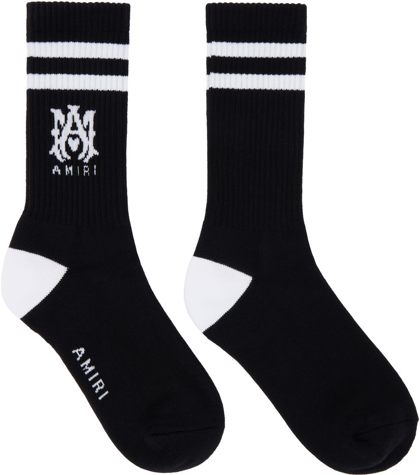 Шкарпетки AMIRI Core Logo Socks чорний | AMACSK1006