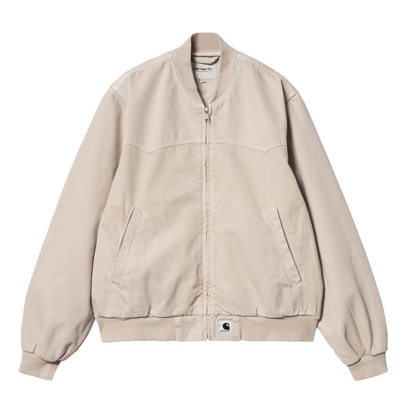 Куртка бомбер Carhartt WIP OG Santa Fe Bomber бежевий | I033154_1YC_4J