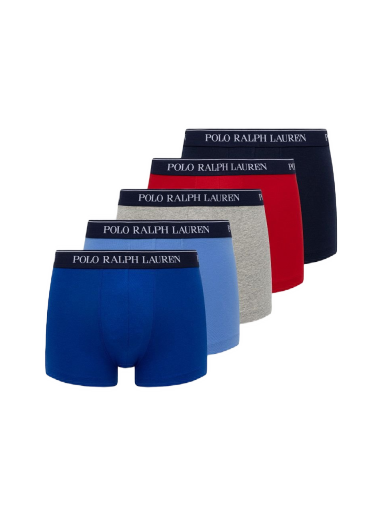 Боксери Polo by Ralph Lauren Classic Trunk - 5 Pack Різнокольоровий | 714864292002