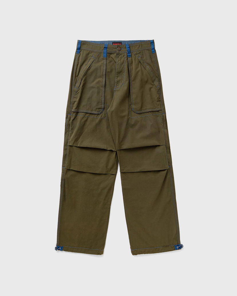 Штани карго Pleasures Pleasures Public Utility Pants Зелений | P24W011-OLIVE