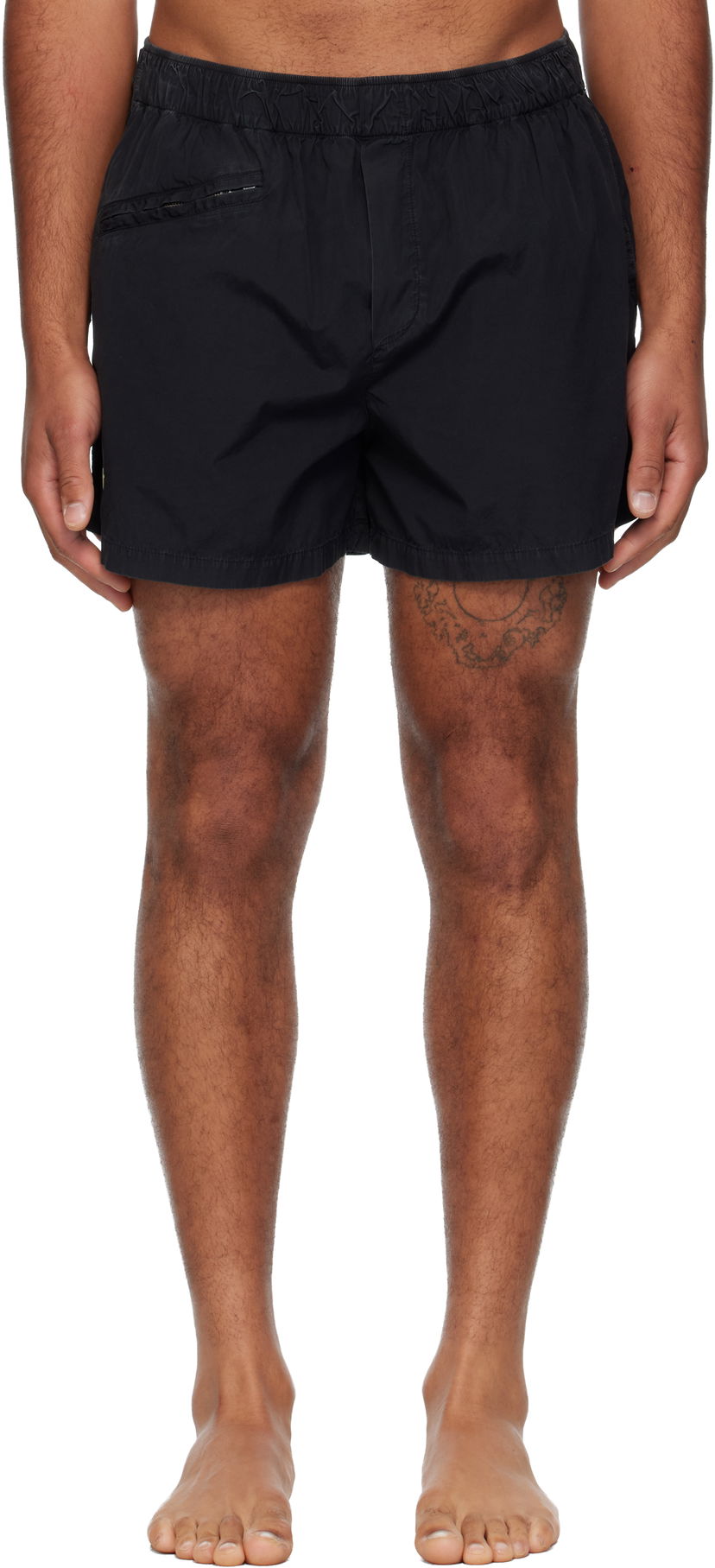 Шорти JW Anderson JW Anderson Embroidered Shorts чорний | SR0123-PG1823