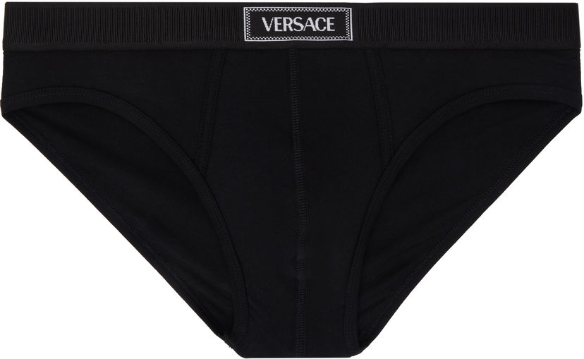 Боксери Versace Vintage Logo Briefs чорний | 1014036_1A09984