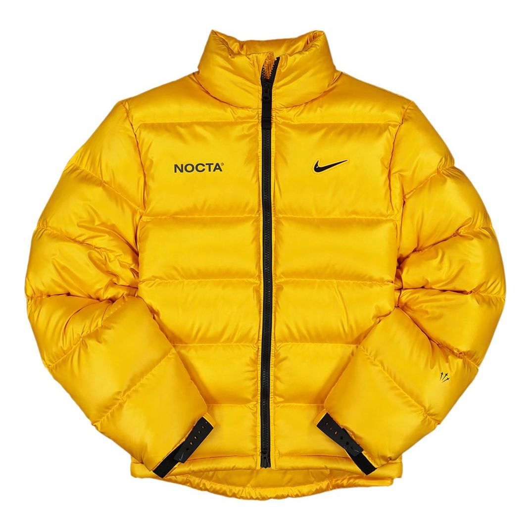 Куртка бомбер Nike Drake NOCTA Stand Collar Down Jacket Жовтий | DA3997-739, 0