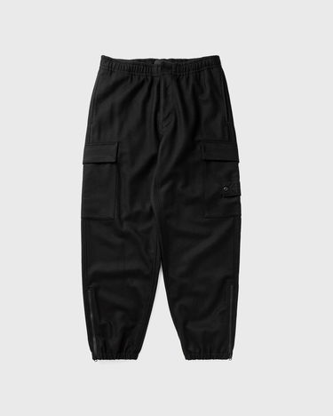 Штани карго Stone Island Fleece Cargo Trousers with Elastic Waist and Zipped Cuffs чорний | K2S153100021S0F24.V0029, 0
