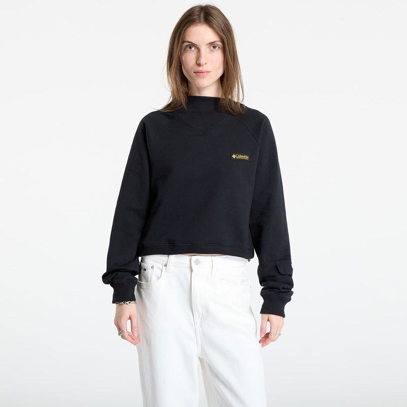 Світшоти Columbia Columbia High Cascades™ Crop French Terry Sweatshirt чорний | 2136421010