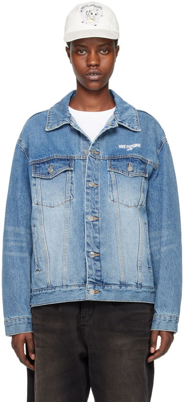 Куртка We11done We11done Faded Denim Jacket Синій | WD-DJ1-23-913-U-BL, 0