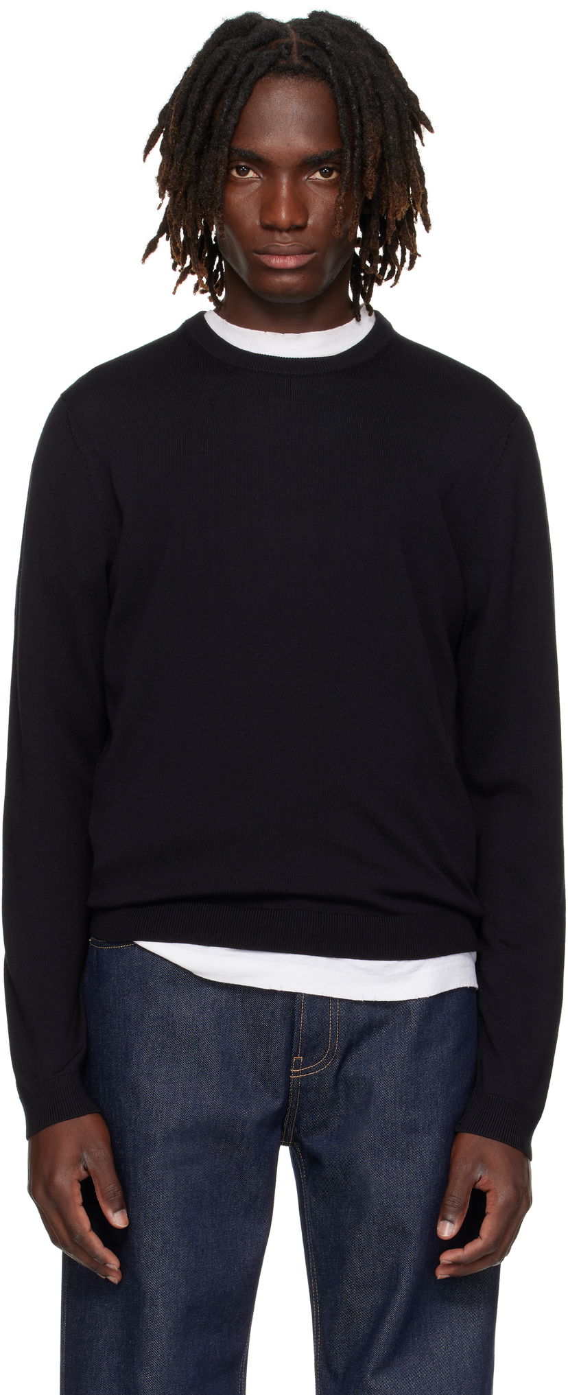 Cветр Acne Studios Acne Studios Wool Sweater чорний | B60364-