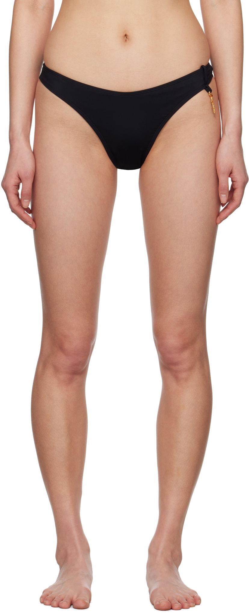 Купальники Jacquemus Jacquemus Signature Bikini Bottom чорний | 25E251SW025-2294