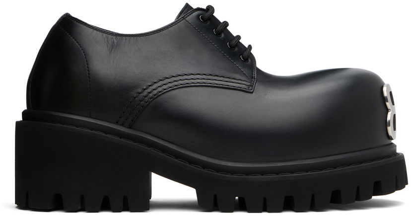 Одяг Balenciaga Balenciaga Stomper Derbys чорний | 807326WCDA0