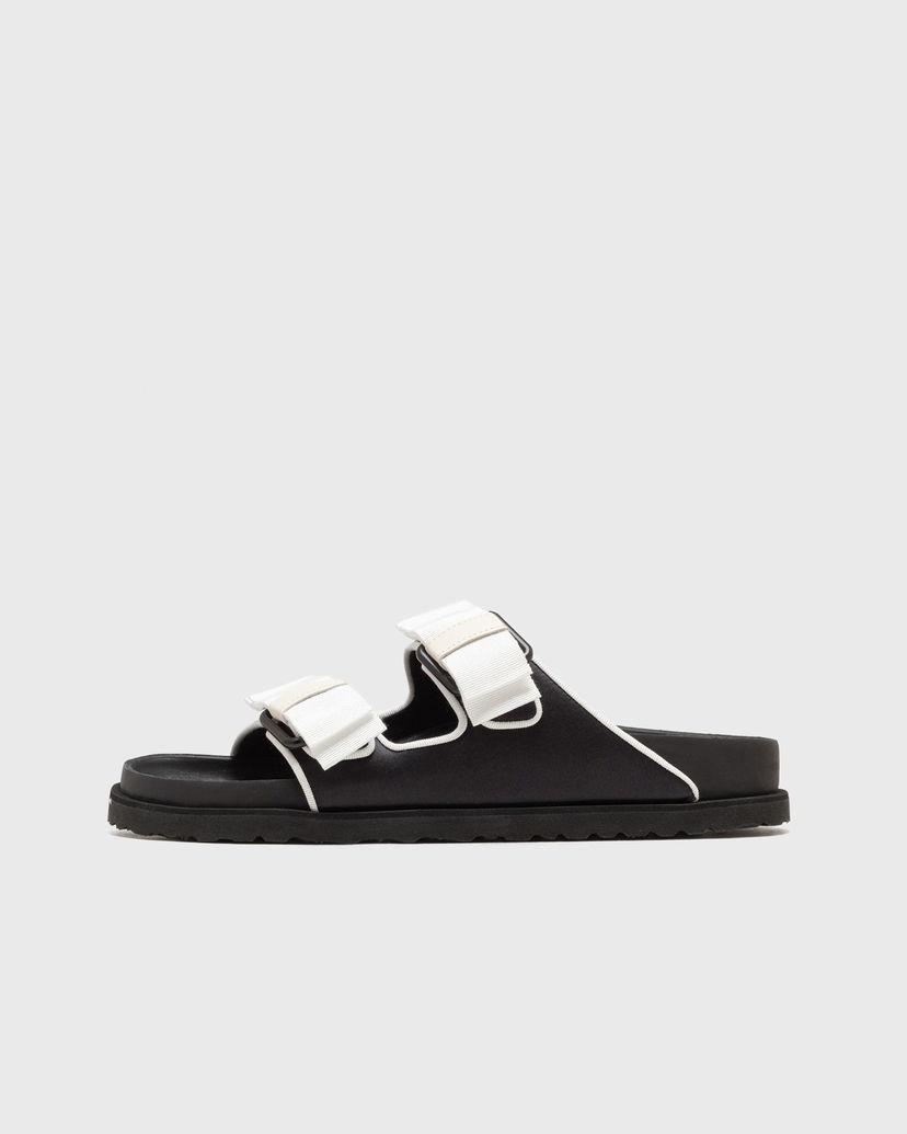 Кросівки та взуття Birkenstock Become Berlin Arizona Satin Bows Slides чорний | 1031765