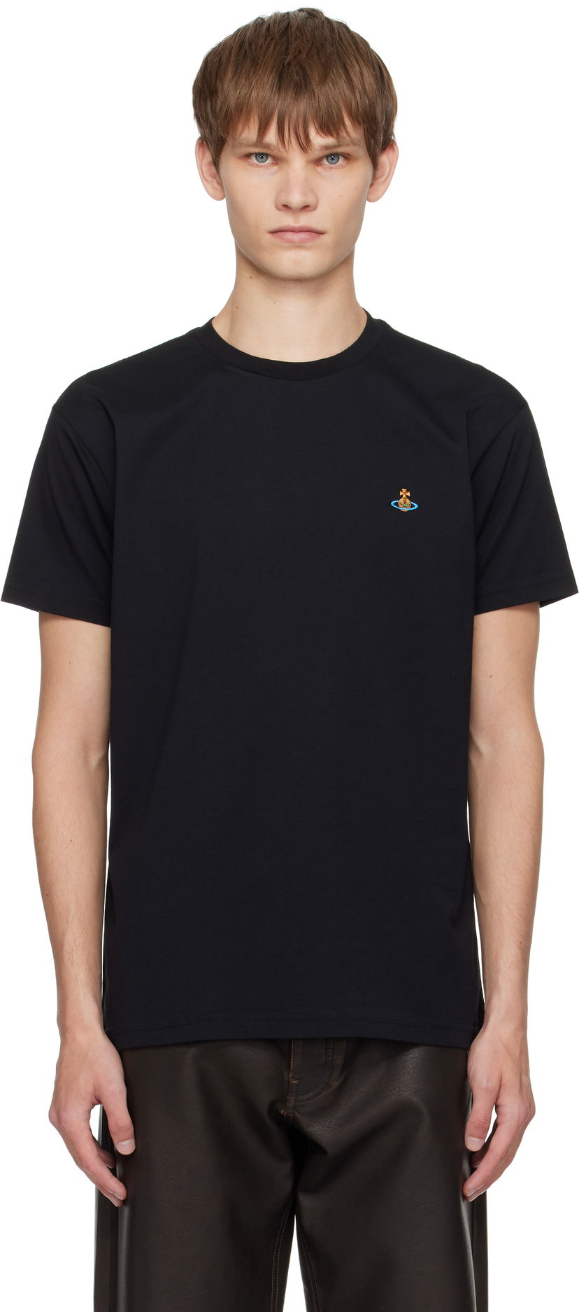 Футболка Vivienne Westwood Vivienne Westwood Classic Orb T-Shirt чорний | 3G010013-J001M-