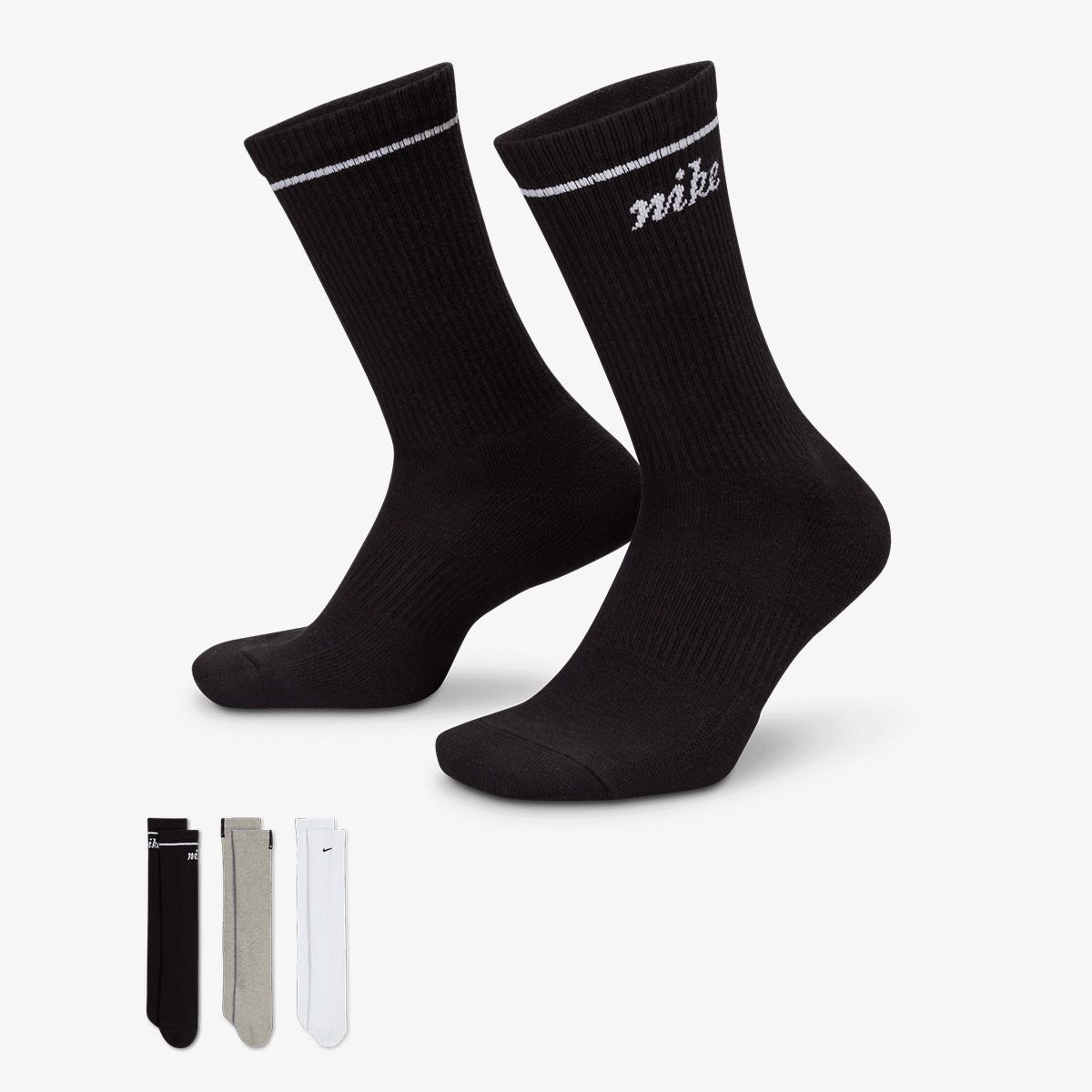 Шкарпетки Nike U NK ED PL CSH CRW 3P 144 WGFX Різнокольоровий | HV6864-900, 1