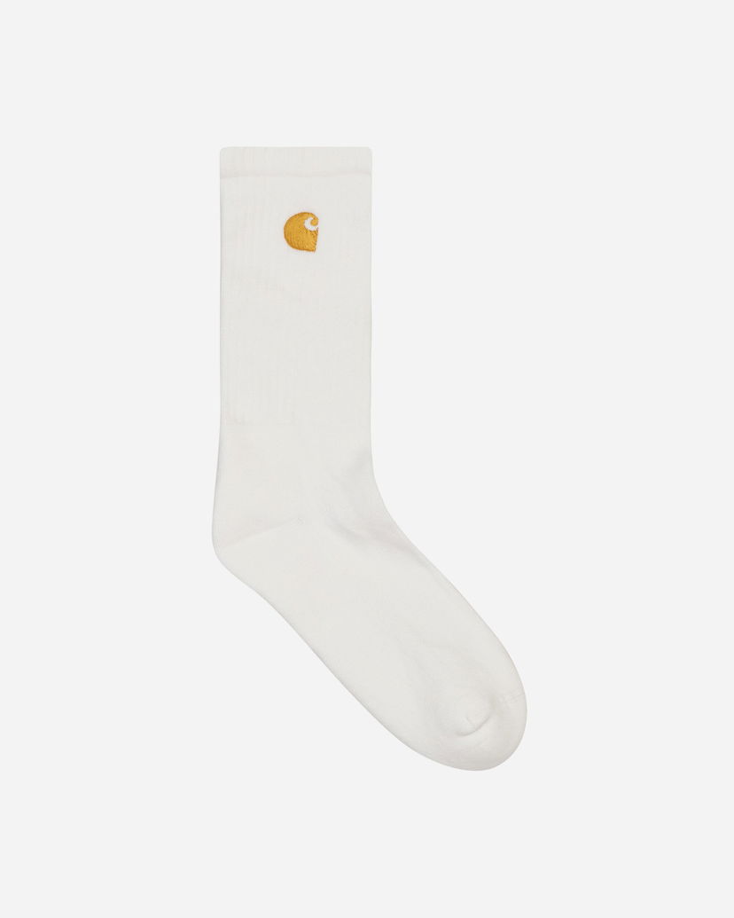 Шкарпетки Carhartt WIP Chase Socks White чорний | I029421_00R_XX