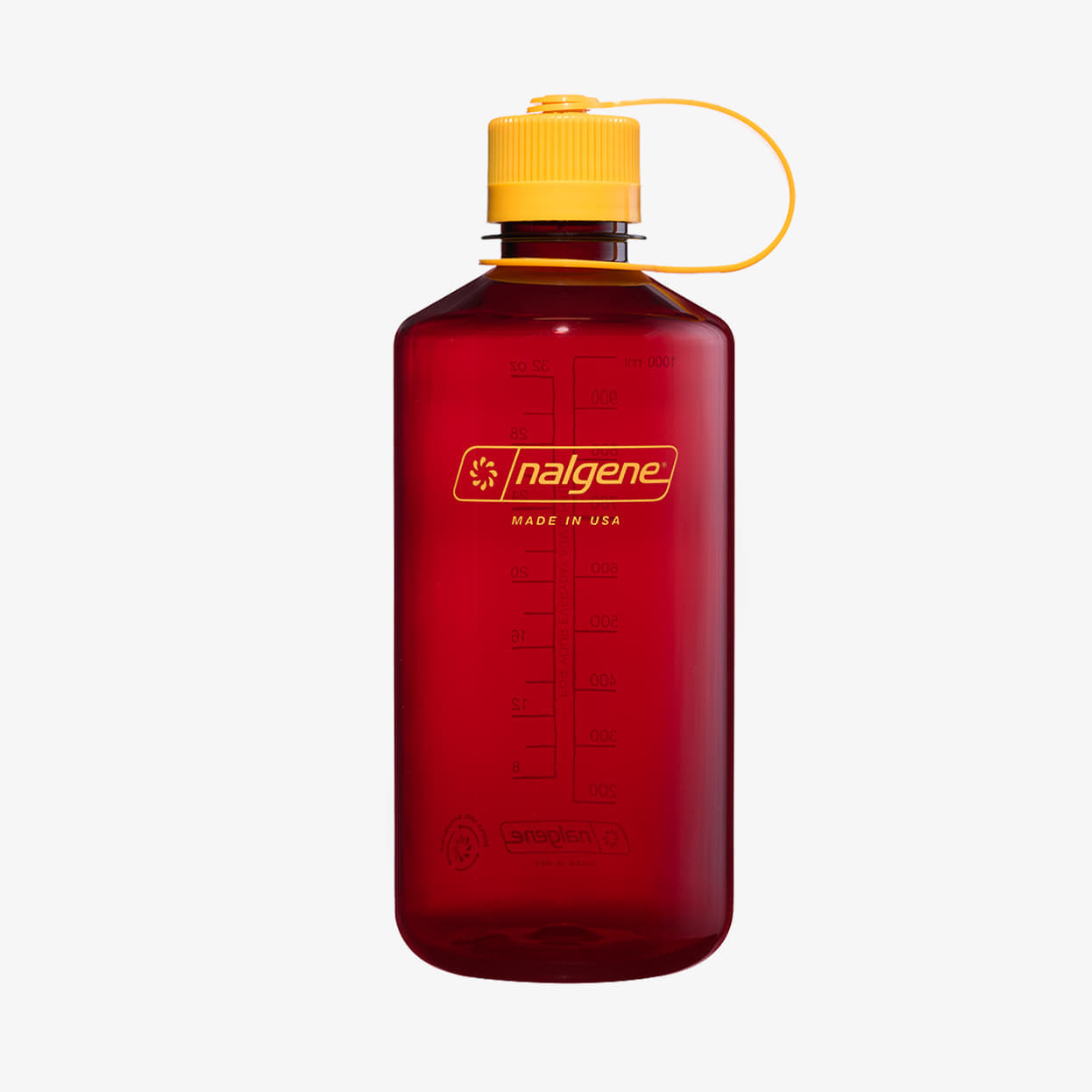 Пляшка для пиття Nalgene Water Bottle 1000 ml NM Laker Universal Червоний | 2021-3732, 0