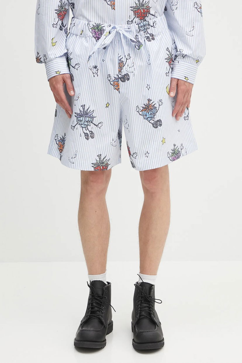 Шорти Sky High Farm Sky High Farm Strawbabies Shorts Синій | SHF07P012