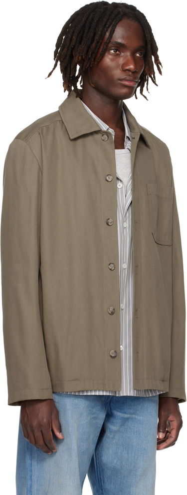 Куртка A.P.C. A.P.C. Jeffray Button-Up Jacket Зелений | COFCO-H02991, 1