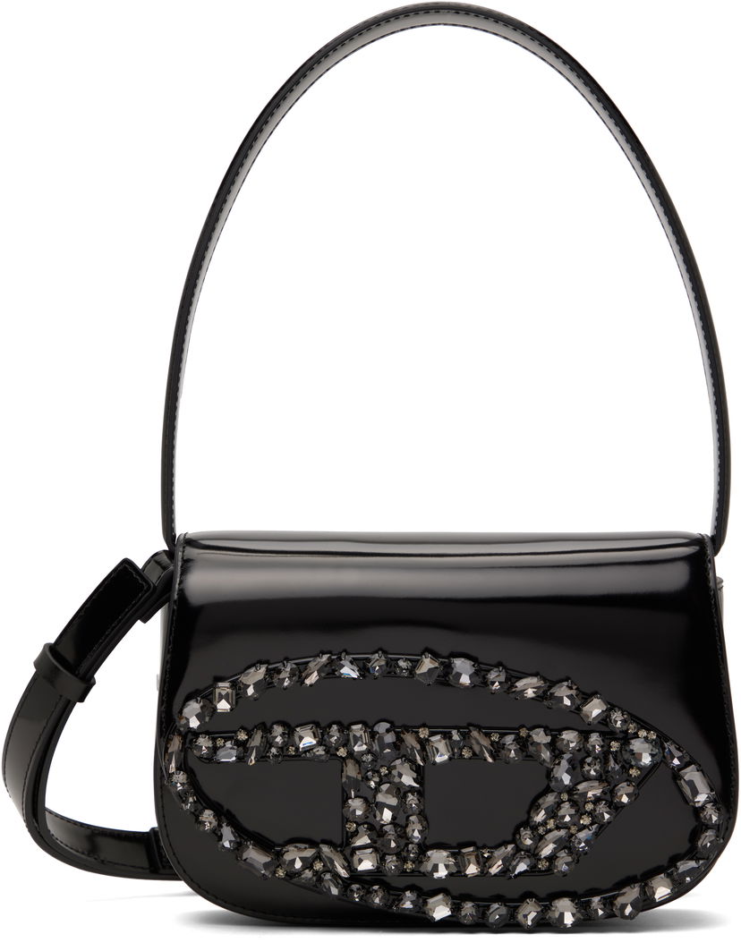 Сумочка Diesel Diesel 1DR Crystal-Embellished Shoulder Bag чорний | X08396 P8036