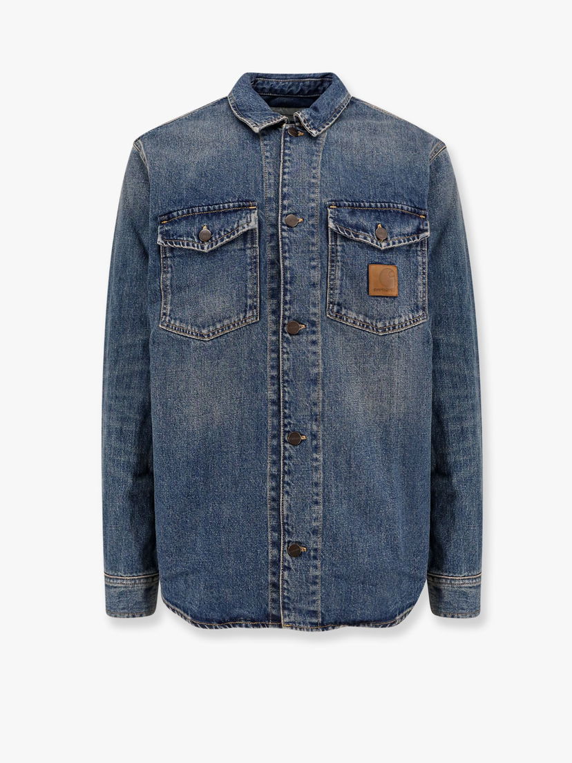 Сорочка Carhartt WIP Denim Shirt Jacket Синій | I034735014Q
