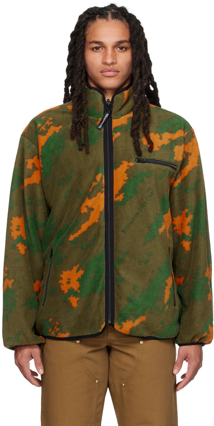 Куртка BILLIONAIRE BOYS CLUB Billionaire Boys Club Camouflage Reversible Fleece Jacket Зелений | B23115