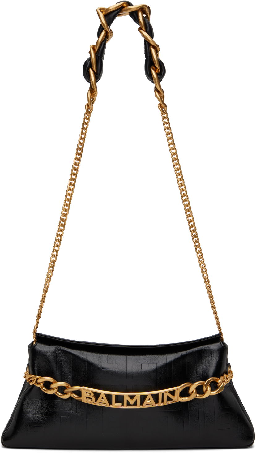 Сумочка Balmain Balmain 1945 Soft Clutch чорний | EN1LQ955LETF