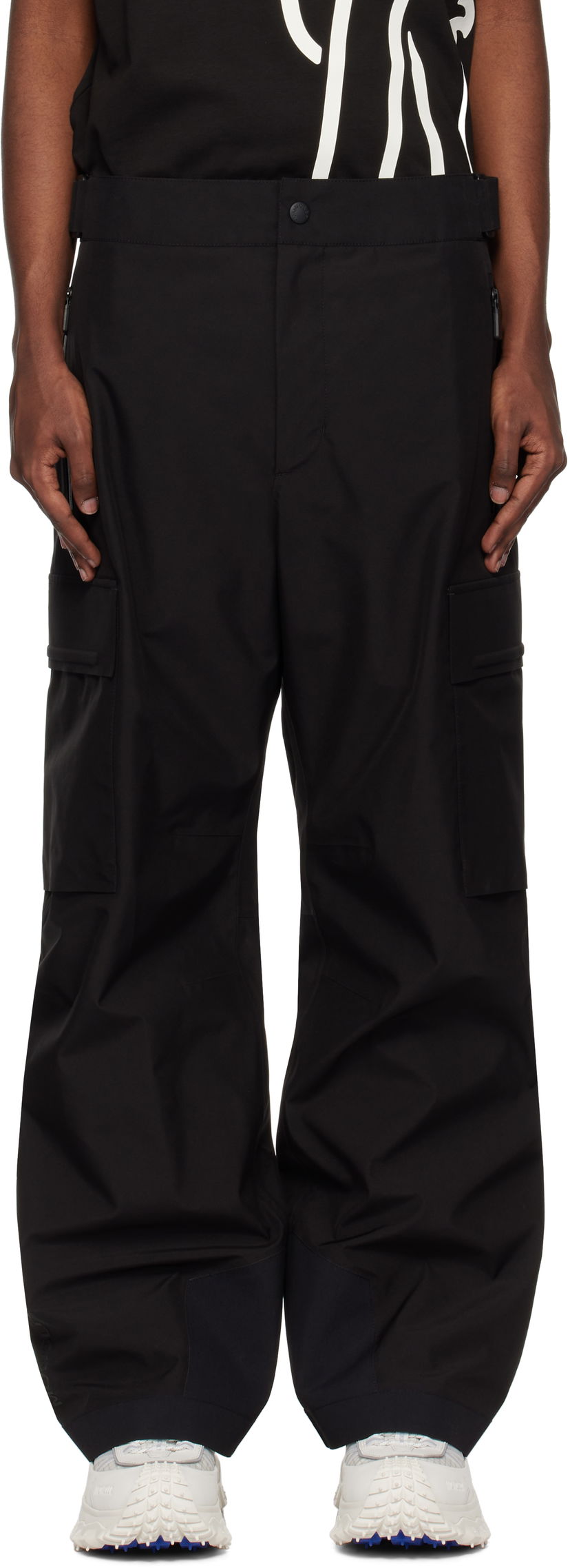 Штани карго Moncler Padded Ski Pants чорний | J20972G00011596Y4