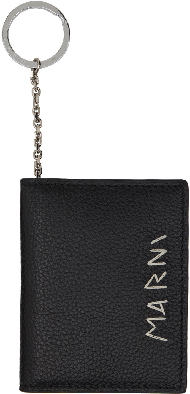 Гаманець Marni 6 CC Card Holder чорний | PFMI0082U0 P6533