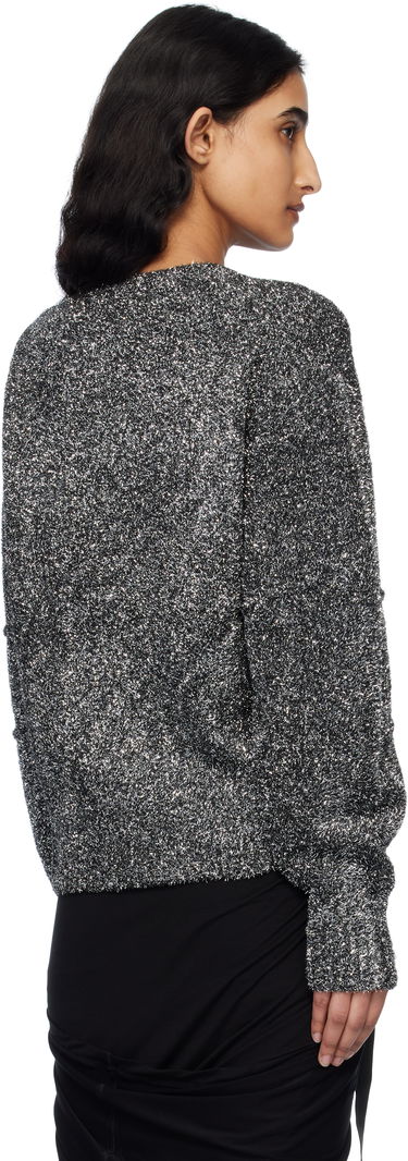 Cветр Helmut Lang Helmut Lang Apex Lurex Crew Sweater Металік | O10HW706, 2