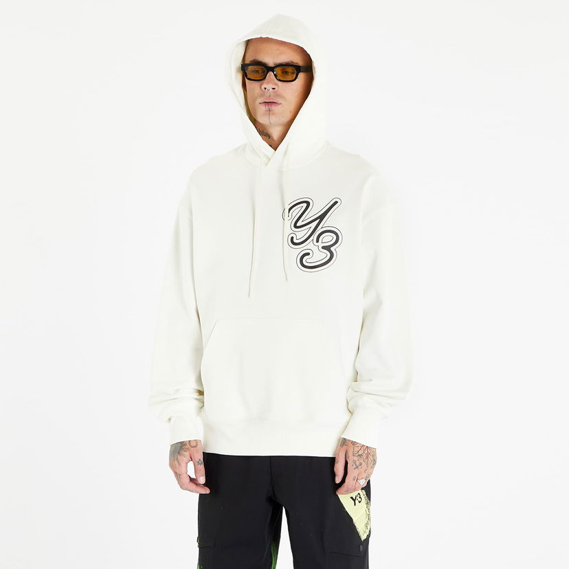 Світшоти Y-3 Graphic Logo Hoodie UNISEX Off White білий | IT7524