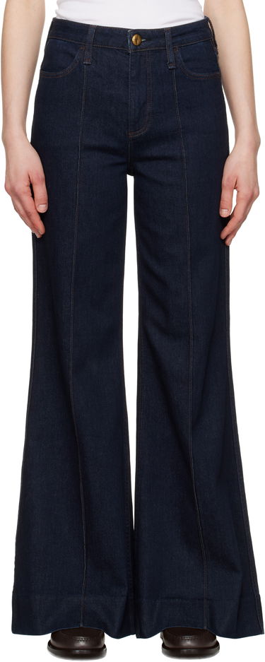 Джинси rag & bone rag & bone Skylar High-Rise Wide Leg Jeans Синій | WDD25S3008VSRI, 0
