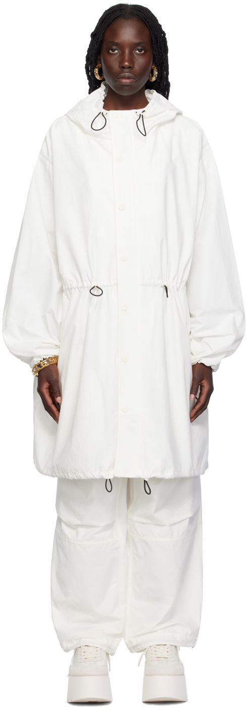 Парка Marc Jacobs Marc Jacobs 'The Balloon' Hooded Parka білий | 2P3RJC001W02