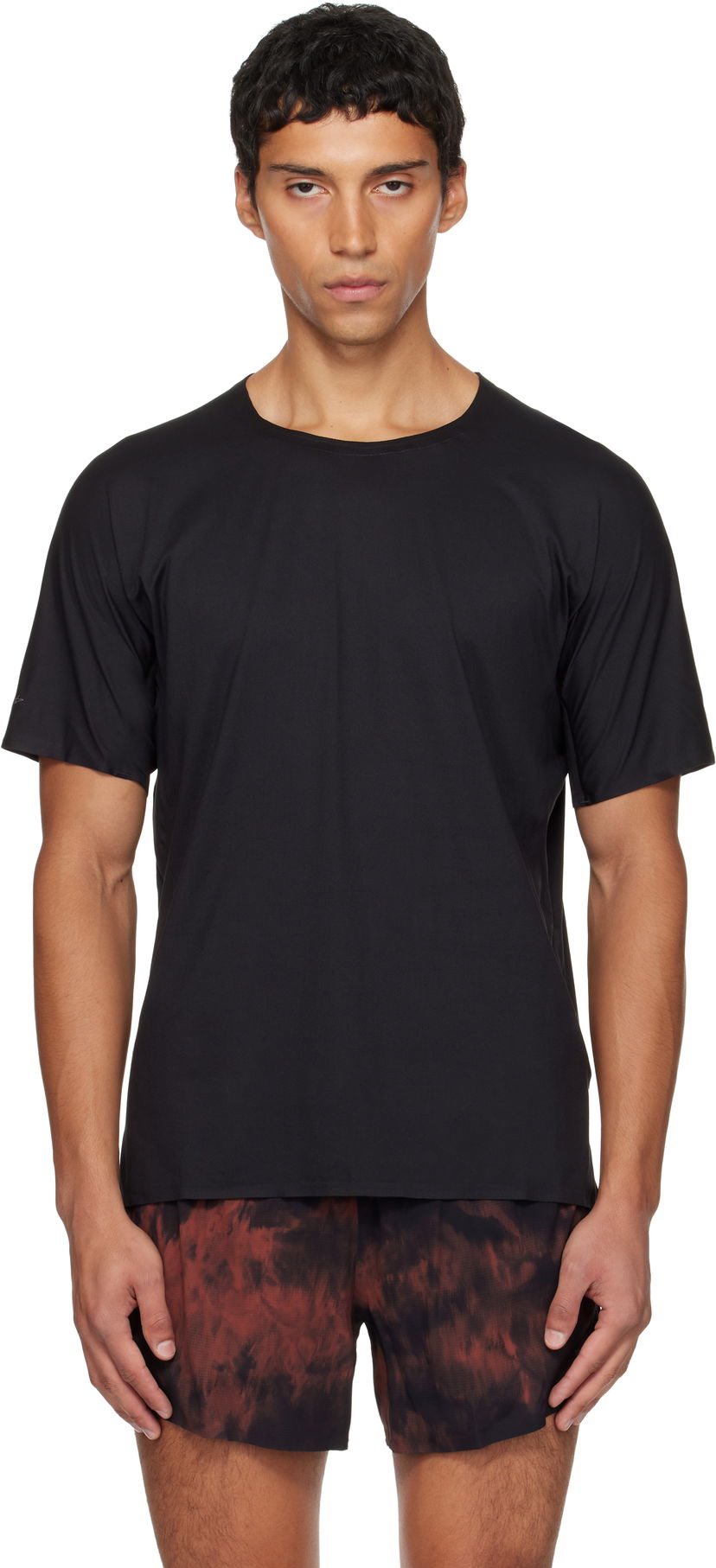 Футболка Y-3 Y-3 Running Short Sleeve T-Shirt чорний | JX4807