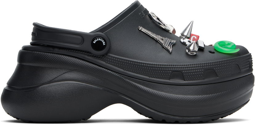Одяг Balenciaga Balenciaga Crocs Edition Jibbitz Mules чорний | 720857W0FOY
