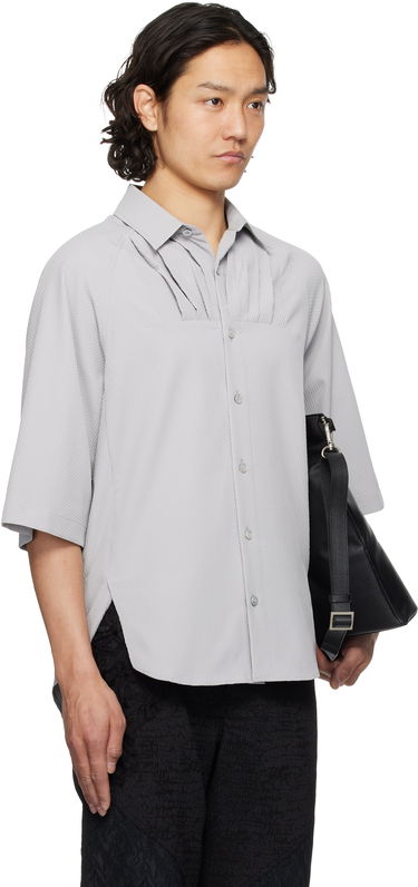 Сорочка ADER ERROR ADER error Product. 53 Pleated Shirt Сірий | BO01SSSH0201GR, 1