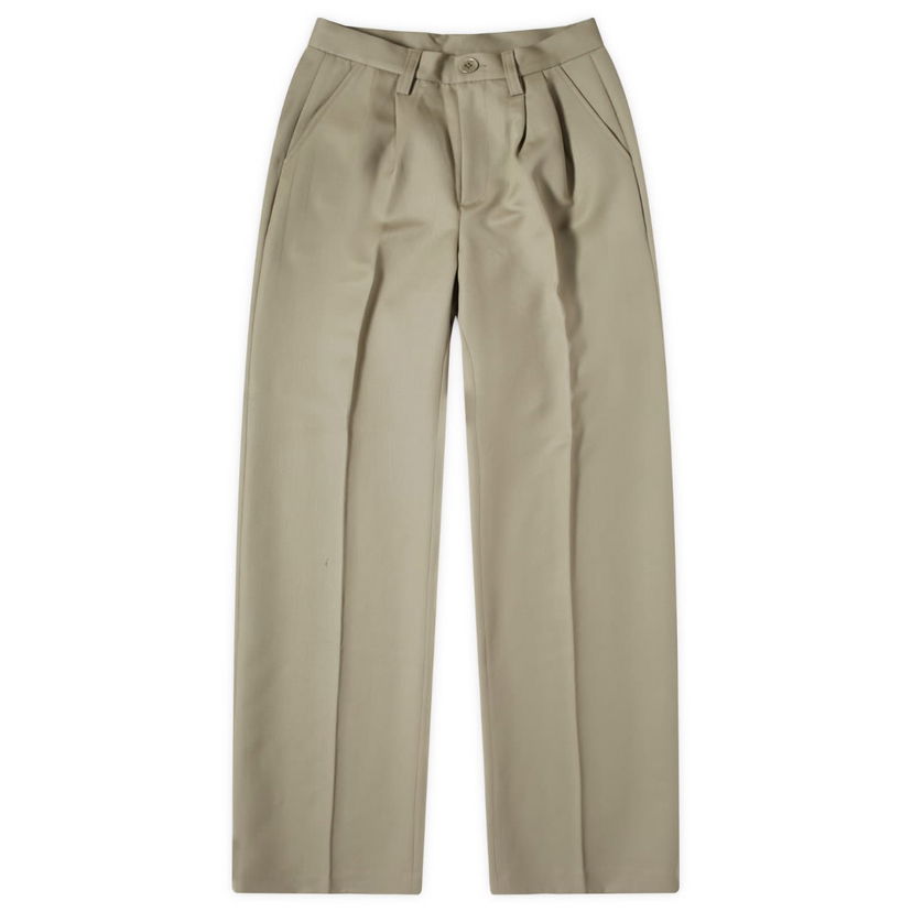 Штани Anine Bing Carrie Pleated Dress Pants бежевий | A-03-3269-250B