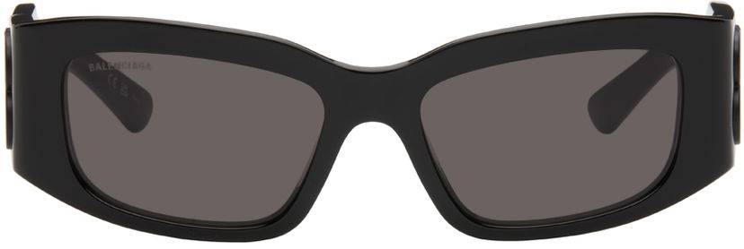 Сонцезахисні окуляри Balenciaga Black Bossy Sunglasses чорний | BB0360S-001