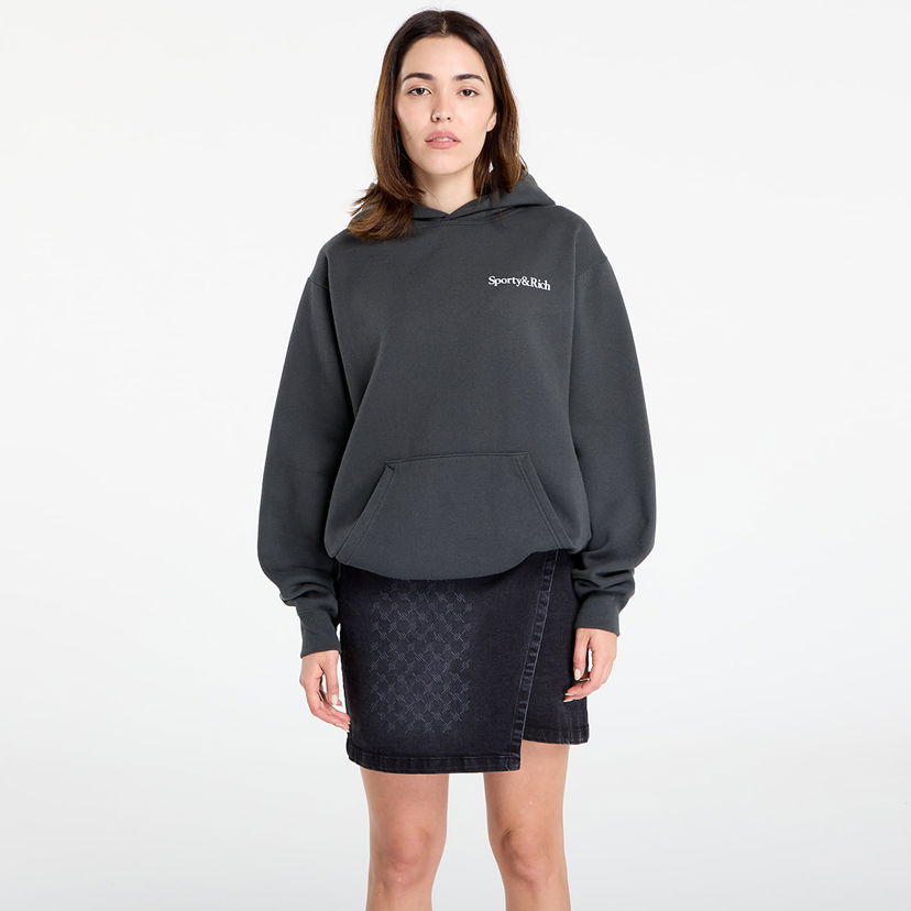 Світшоти Sporty & Rich Sporty & Rich Health Is Wealth Soft Hoodie Сірий | ST084625300BA02